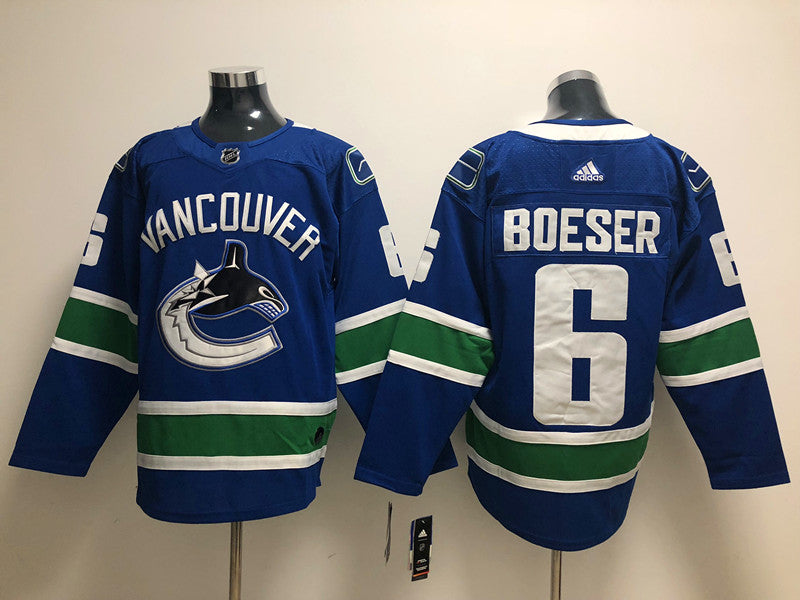 Camisa NHL Vancouver Canucks Jersey Azul