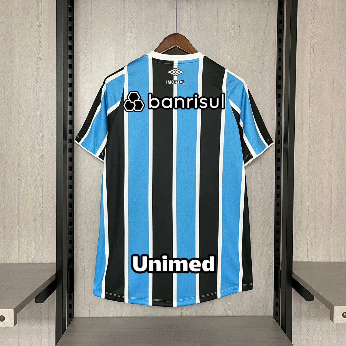 Camisa Masculina Umbro Gremio Oficial 24/25 Torcedor  (Com patrocinio)