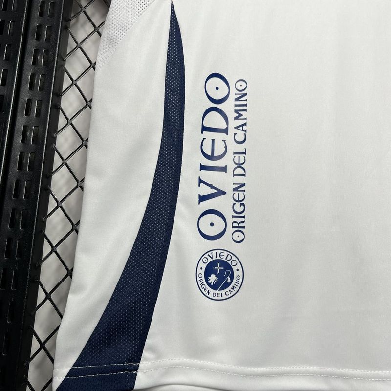 Camisa Real Oviedo Branca Away II 24/25 Masculina