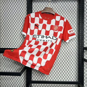 Camisa Girona I 24/25  Puma - Vermlha e Branco