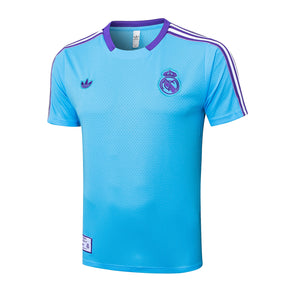 Kit de Treino adulto Real Madrid 2025/26 Short e Camisa
