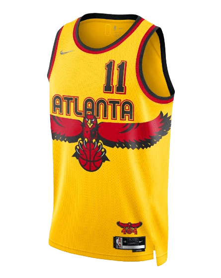 Regata NBA Atlanta Hawks City Edition Diamante 75th Masculina