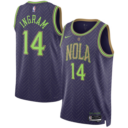 Regata NBA New Orleans Pelicans City Edition 24/25 Masculina