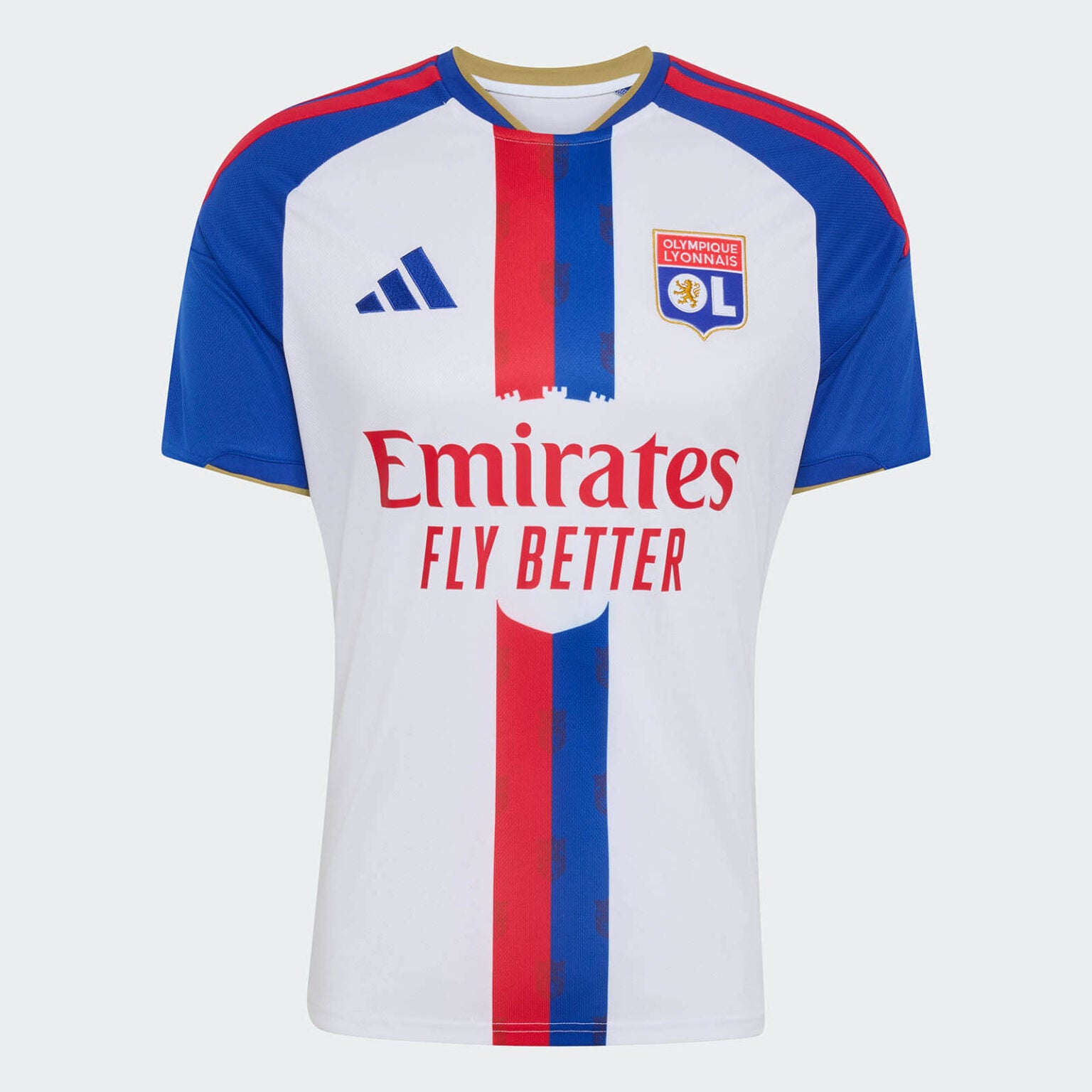 Camisa Lyon I 2026/27 Torcedor Adidas Masculina