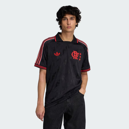 Camisa Flamengo Lifestyle 2025 - Preta