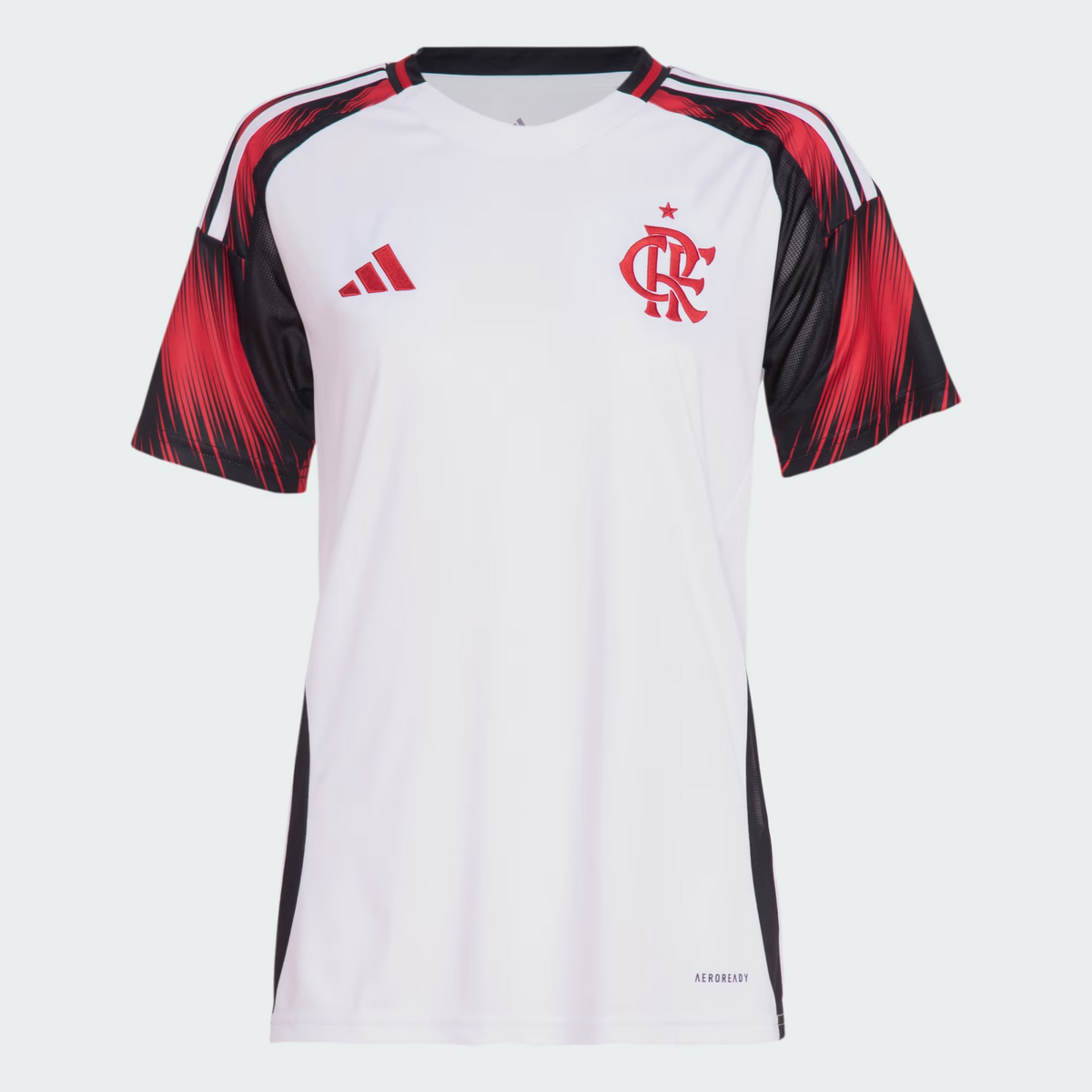 [PRÉ-VENDA] Camisa Flamengo II 2025 - Branca (Feminina)