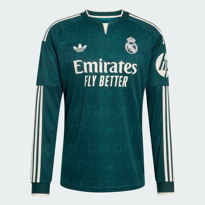 Camisa Real Madrid II 2026/27 Adidas Manga Longa