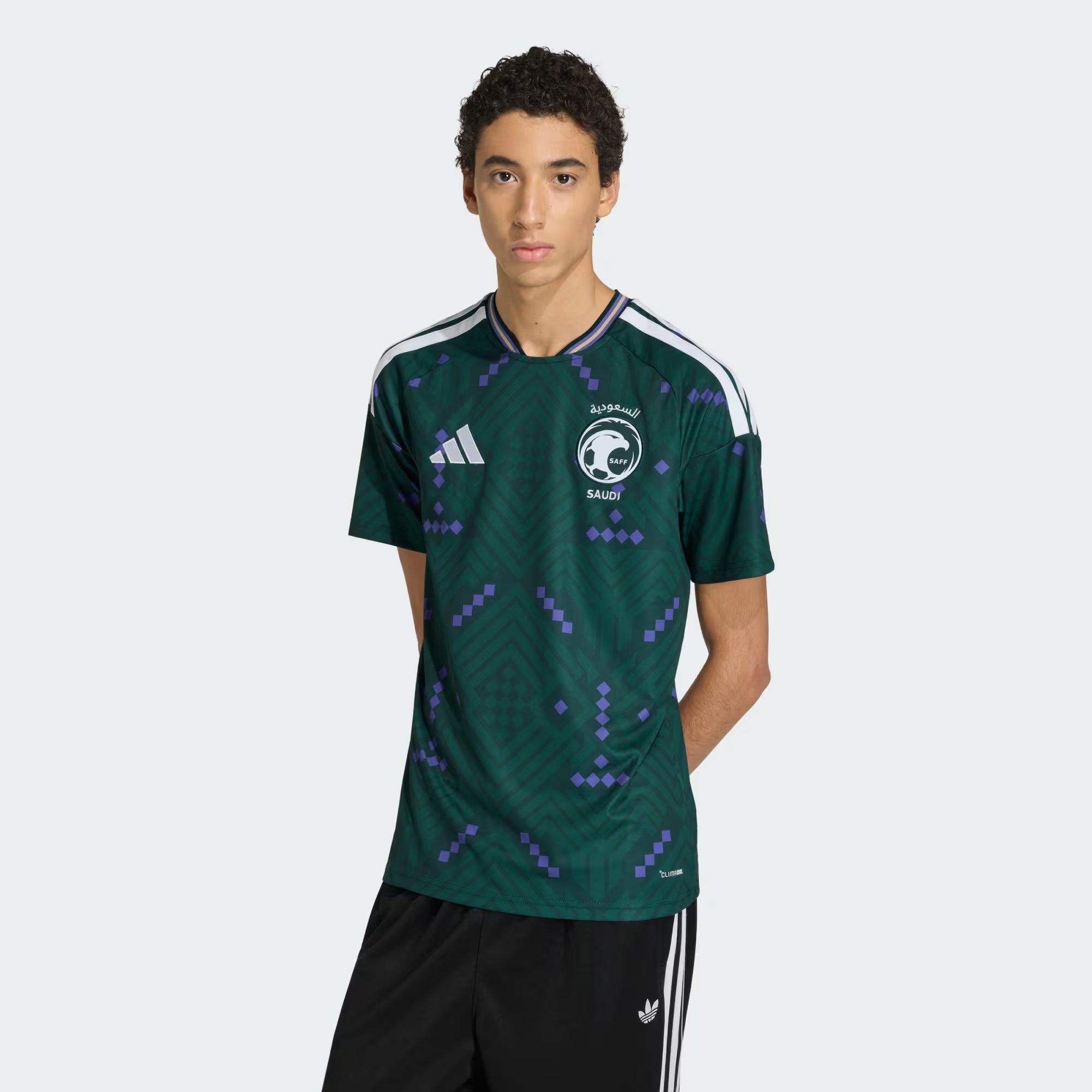 Camisa Arábia Saudita Torcedor 2026 Adidas Masculina - Verde