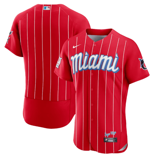 Camisa MLB Miami Marlins City Connect Authentic