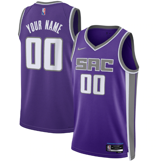 Regata NBA Sacramento Kings Icon Edition Diamante 75th Masculina