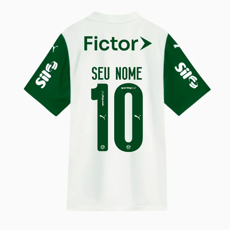 Camisa Puma Palmeiras 2025/26 II Com Patrocínios (Mundial)