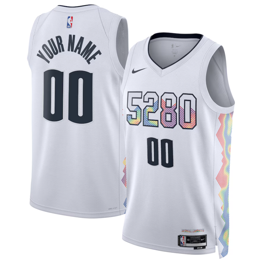 Regata NBA Denver Nuggets City Edition 24/25 Masculina