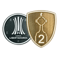 Kit 2 Patches Libertadores 2 Troféus