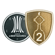 Kit 2 Patches Libertadores 2 Troféus