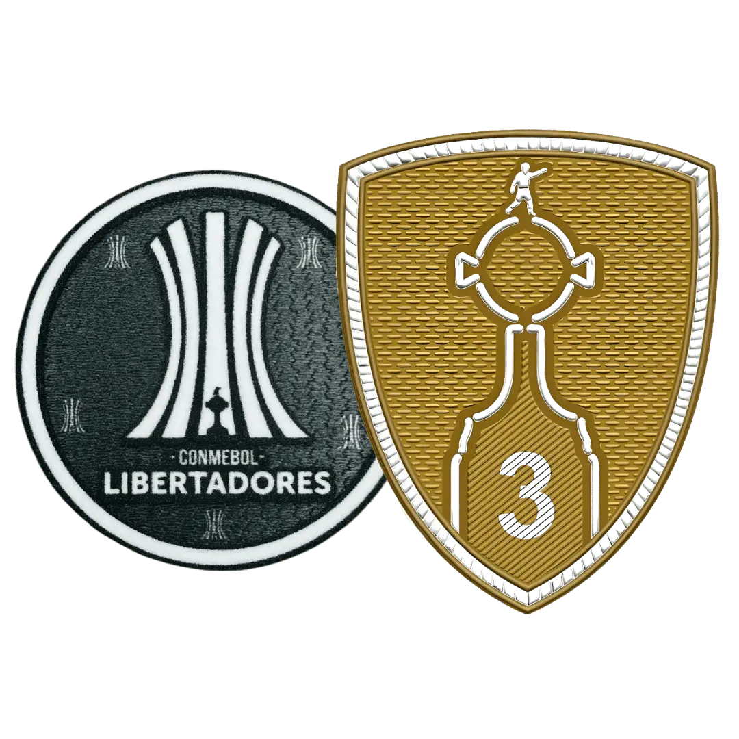 Kit 2 Patches Libertadores 3 Troféus