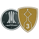 Kit 2 Patches Libertadores 3 Troféus