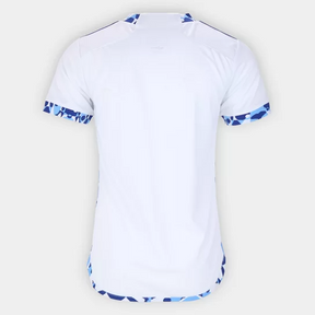 CAMISA CRUZEIRO II 24/25 S/N° TORCEDOR ADIDAS FEMININA - BRANCO+AZUL