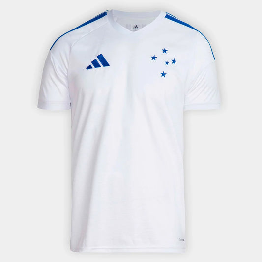 Camisa Cruzeiro II 2026/27 Torcedor Adidas Masculina - Branco+Azul