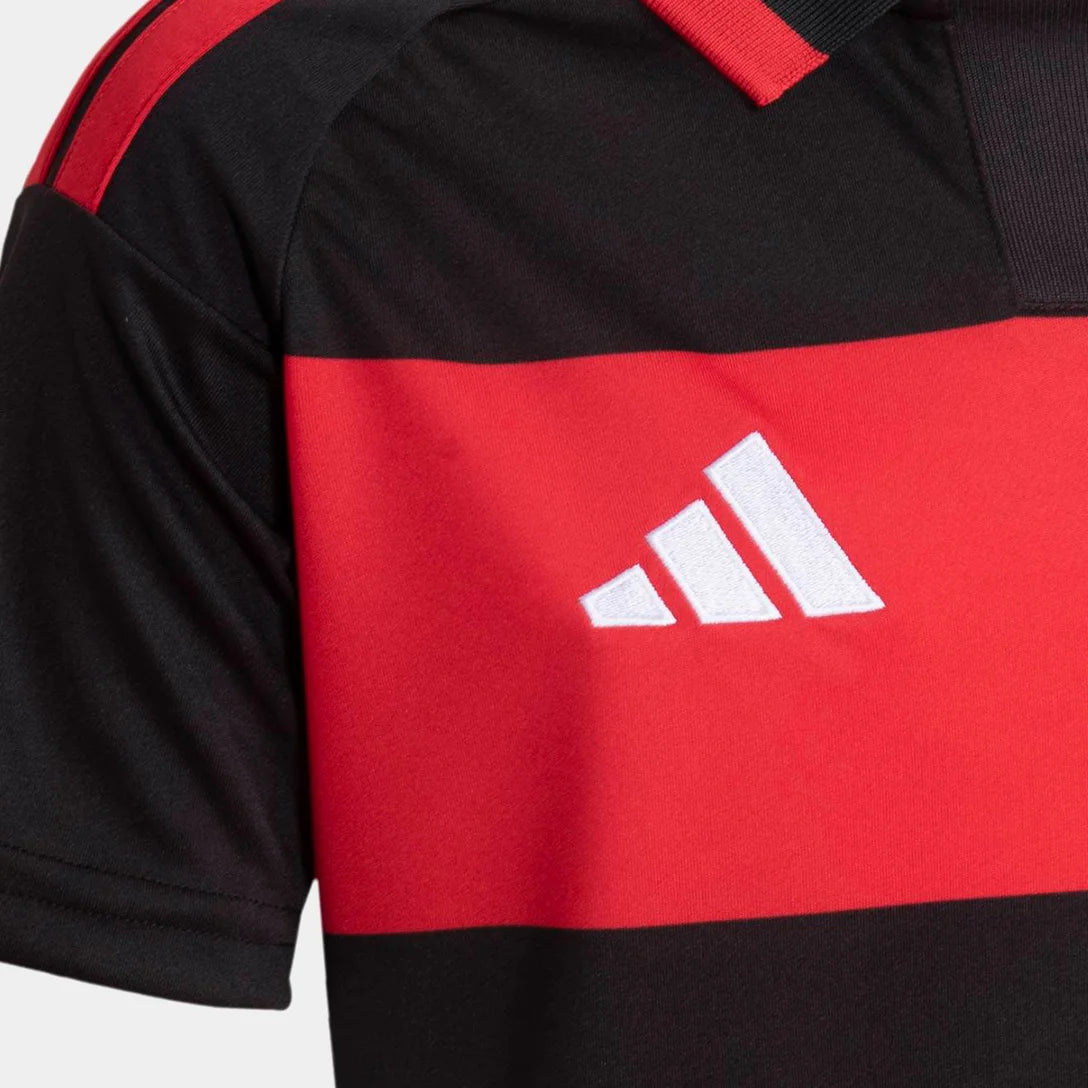 Kit Infantil Flamengo I 2026/27 Torcedor Adidas