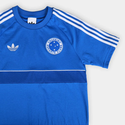 Camiseta Cruzeiro Adidas Originals Masculina - Azul