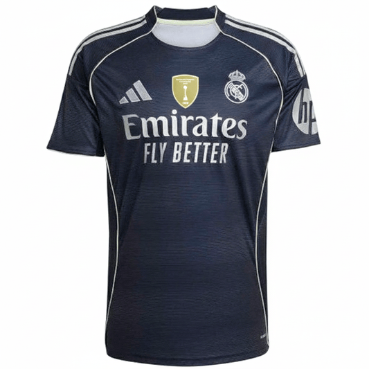 Camisa Real Madrid Third 2025/26 Patch FIFA Intercontinental Champions