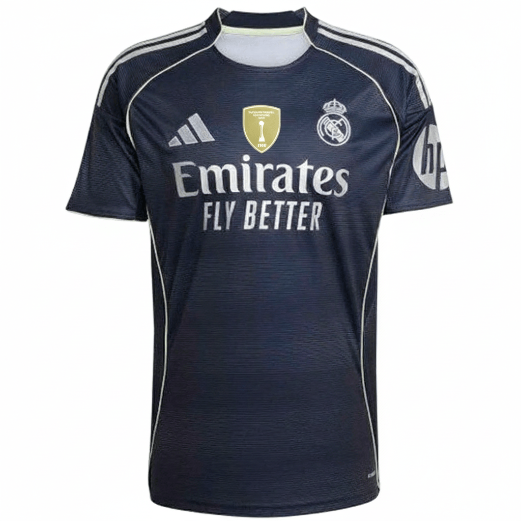 Camisa Real Madrid Third 2025/26 Patch FIFA Intercontinental Champions
