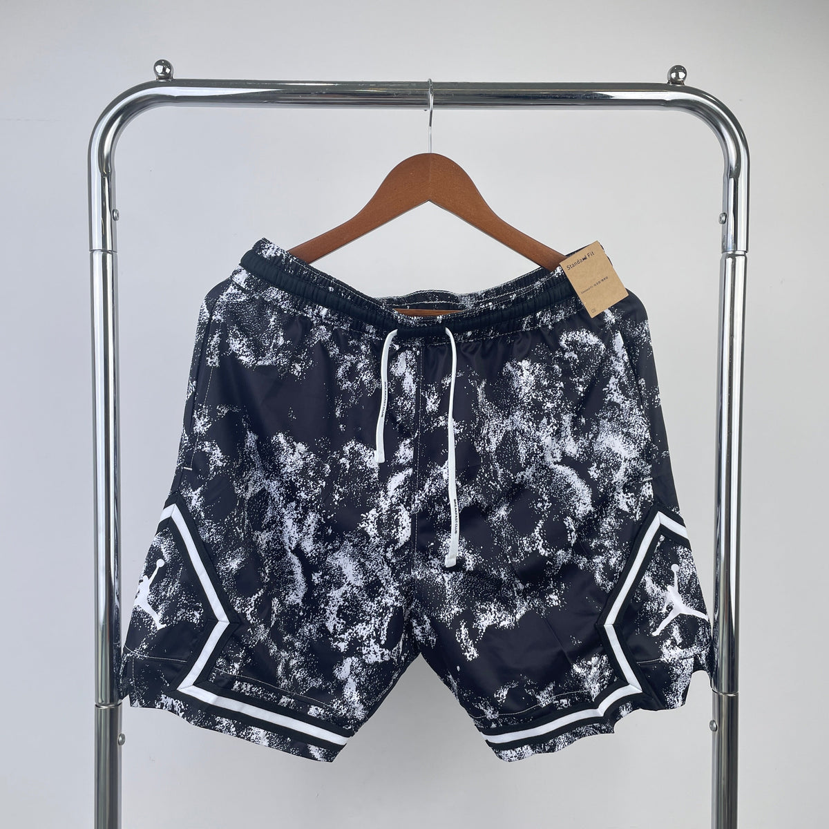 Short Jordan Dri-FIT Sport Diamond Preto/Cinza
