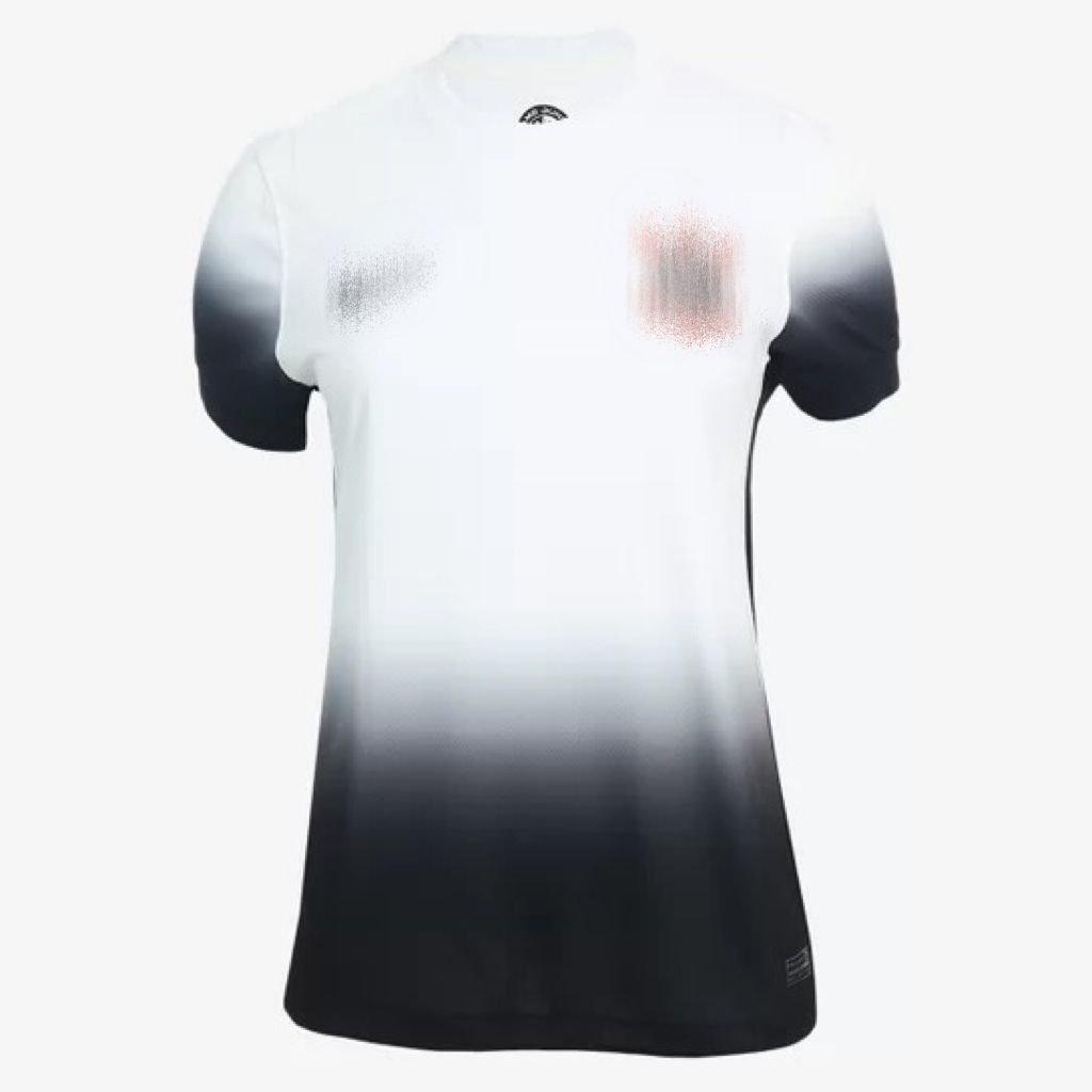Camisa Corinthians I 24/25 s/n° Branco+Preto - Torcedor Nike Feminina