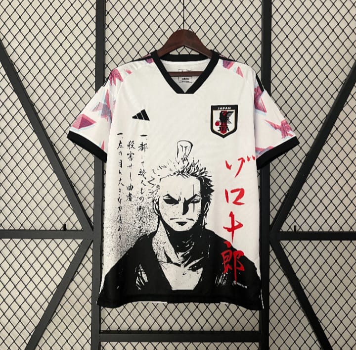 Camisa do Japao Unissex  24/25 Roronoa Zoro (Modelo Torcedor)