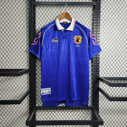 Camisa Japão Asics Retrô 98-99  Big Flame
