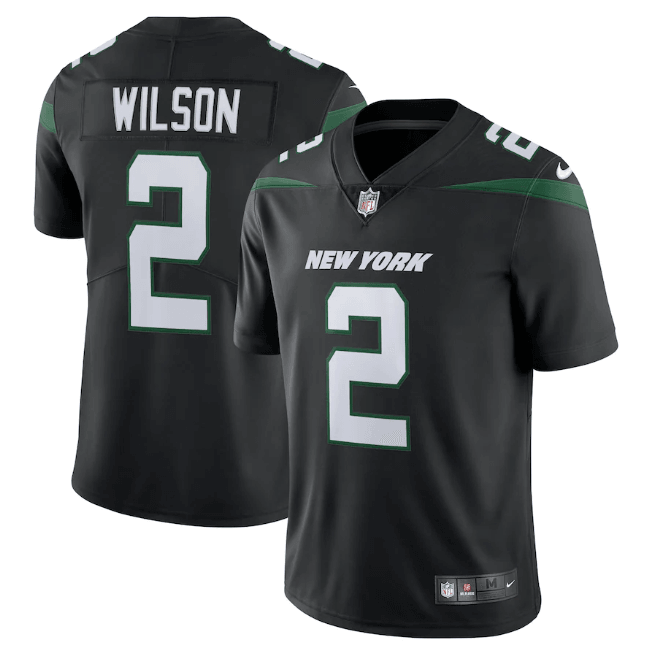 Camisa NFL New York Jets Vapor Limited Jersey Preta