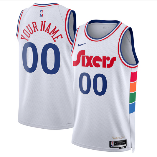 Regata NBA Philadelphia 76ers City Edition 24/25 Masculina