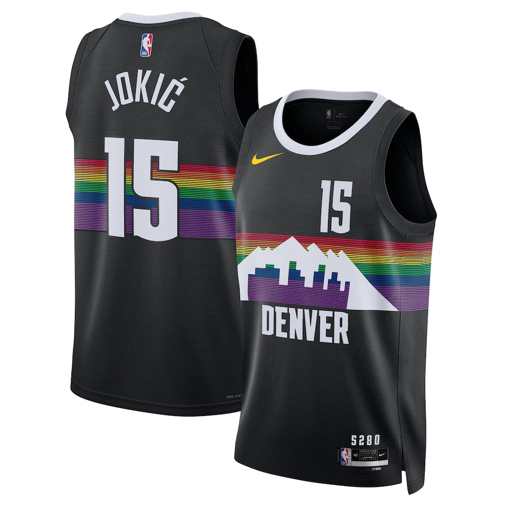 Regata NBA Denver Nuggets City Edition 25/26 Masculina