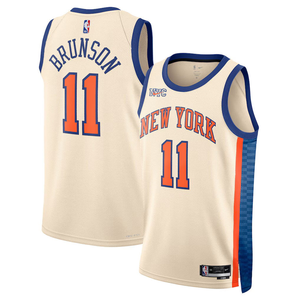 Regata NBA New York Knicks City Edition 25/26 Masculina