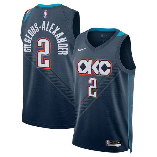 Regata NBA Oklahoma City Thunder City Edition 25/26 Masculina