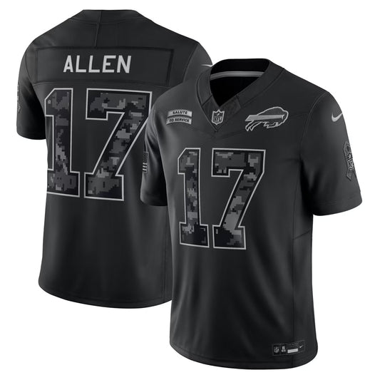 Camisa NFL Buffalo Bills Vapor F.U.S.E. Limited Jersey Salute To Service 2026