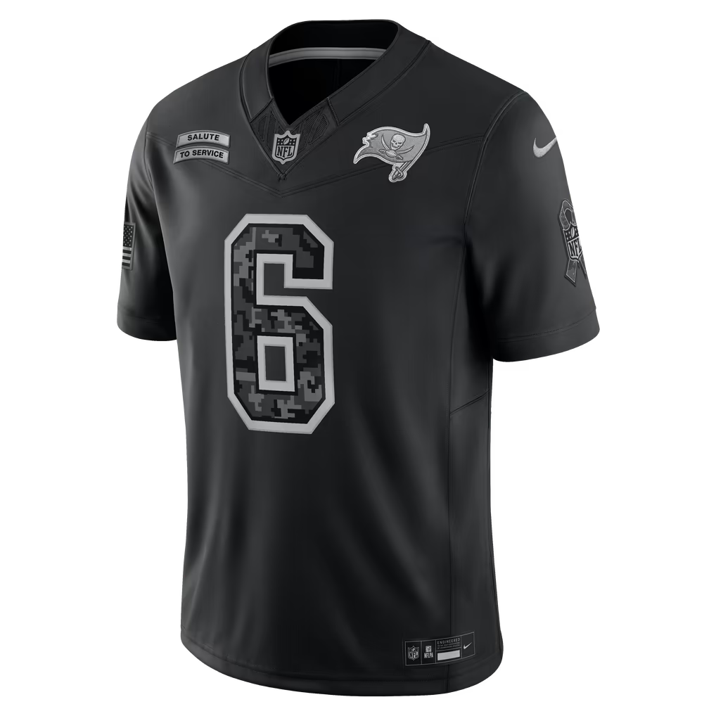 Camisa NFL Tampa Bay Buccaneers Vapor Limited Salute To Service 2026
