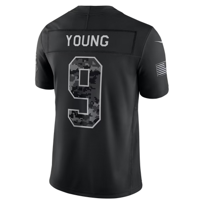 Camisa NFL Carolina Panthers Vapor F.U.S.E. Limited Jersey Salute To Service 2026