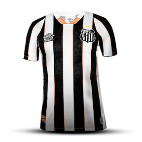 Camisa do Santos 24/25 Preta e Branca (Neymar JR 10 Incluso)