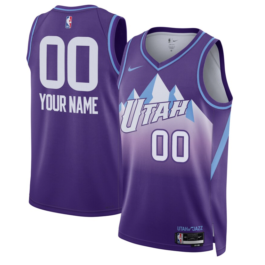 Regata NBA Utah Jazz City Edition 24/25 Masculina