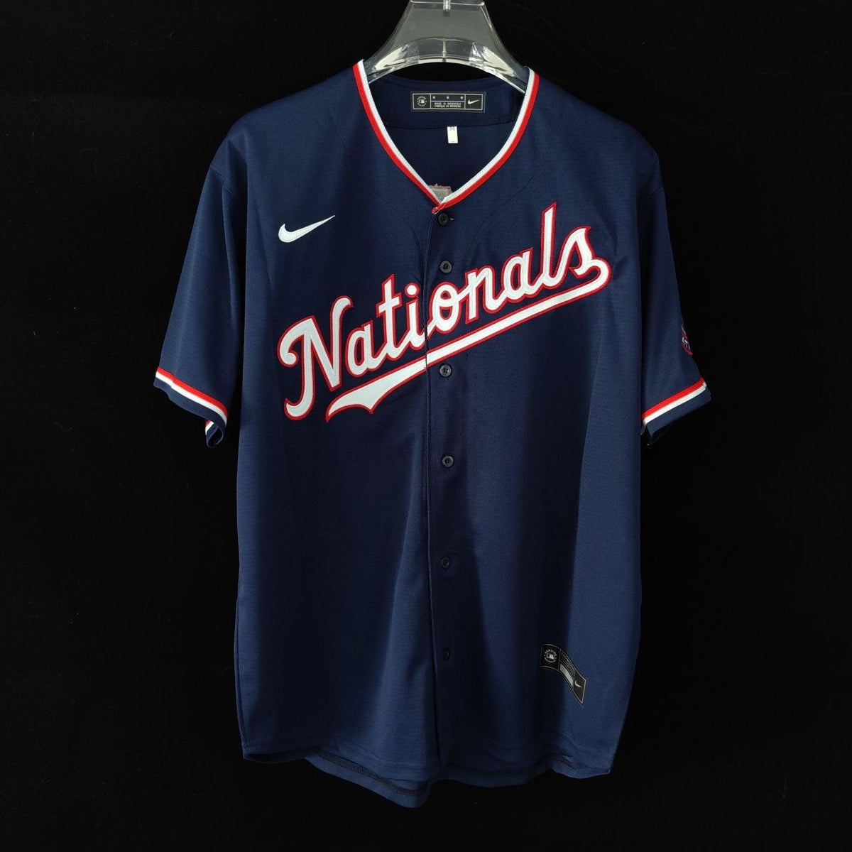 Camisa MLB Washington Nationals Azul Torcedor