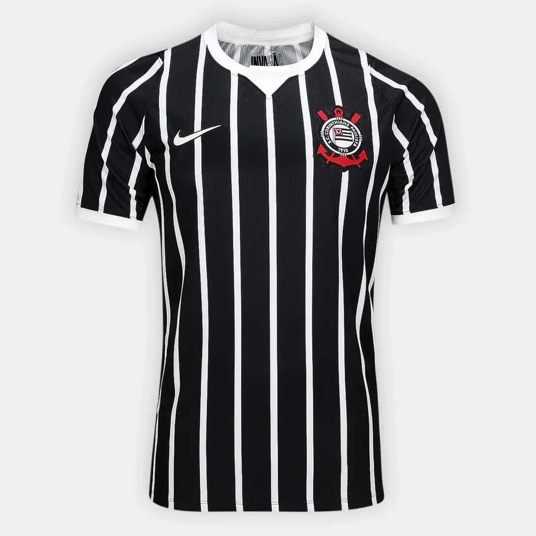 [PRONTA ENTREGA]  Camisa Corinthians II 26/27 Jogador Nike Masculina - Preto+Branco