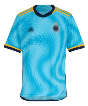 Camisa Masculina Cruzeiro III 23/24 Adidas - azul e amarelo