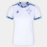 CAMISA CRUZEIRO II 24/25 S/N° TORCEDOR ADIDAS FEMININA - BRANCO+AZUL