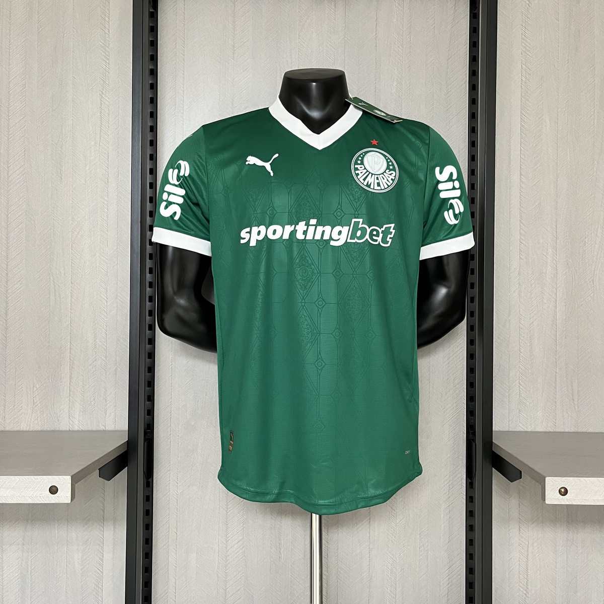 Camisa Palmeiras I 2025 Jogador  C/Patrocinio - Verde