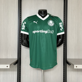 Camisa Palmeiras I 2025 Jogador  C/Patrocinio - Verde