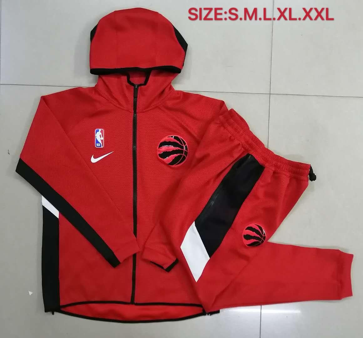 Conjunto Nike NBA Therma Flex Toronto Raptors Treino