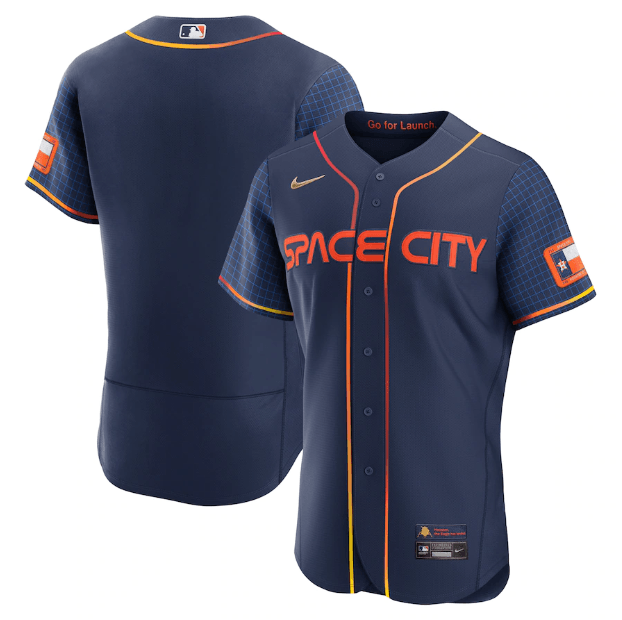 Camisa MLB Houston Astros City Connect Authentic