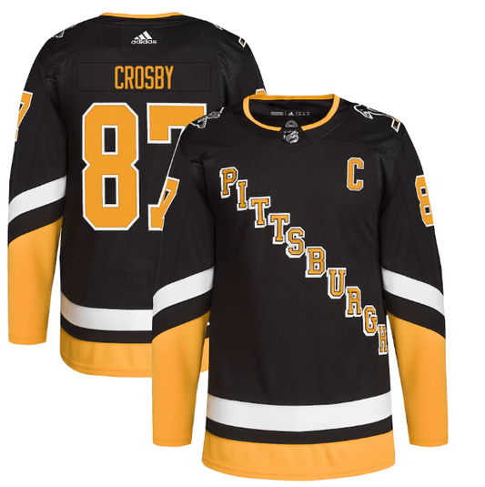 Camisa NHL Pittsburgh Penguins Jersey Preta 21/22