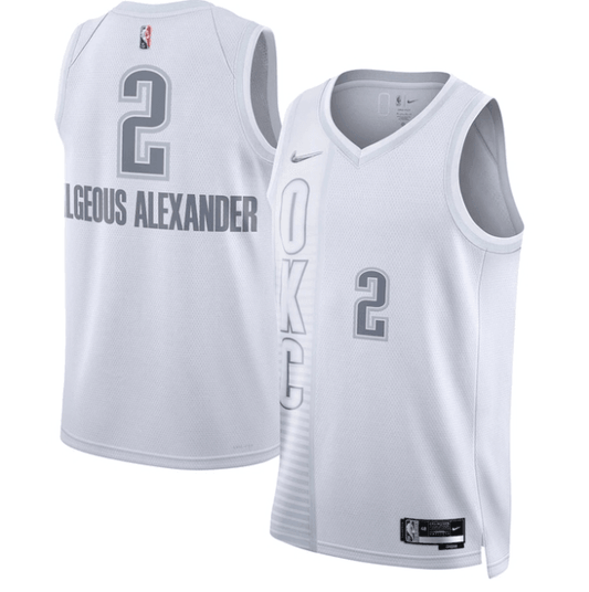 Regata NBA Oklahoma City Thunder City Edition Diamante 75th Masculina